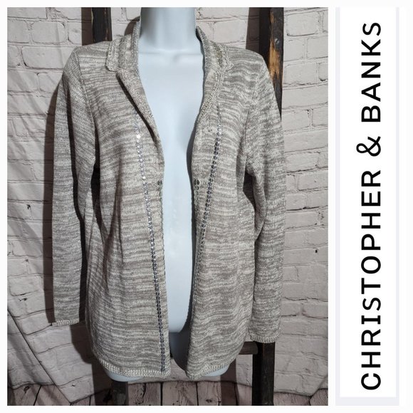 Christopher & Banks Sweaters - Large Cardigan Sweater - Christopher & Banks